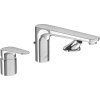 Смеситель Villeroy & Boch O.novo Start TVT10500100061 для ванны с душем, на борт ванны, хром