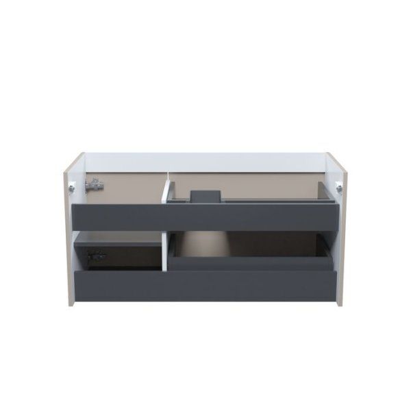 Тумба подвесная, 100 см, капучино, Edifice, IDDIS, EDPZI1LA0CPL0iYK95TJ подходит умыв. 0101000i28