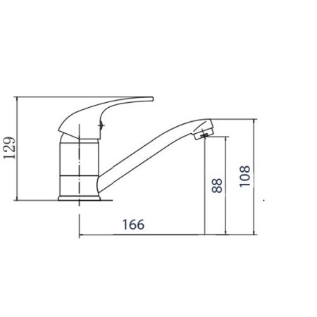 Смеситель для кухни FASHUN (A4503)