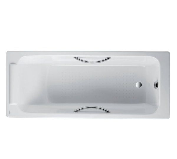 Чугунная ванна Jacob Delafon Parallel E2948-00 170х70 с отверстиями для ручек