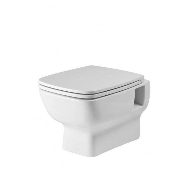 Комплект унитаз подвесной Santek Heo Rimless 1WH501777 4 в 1 + инсталляция + кнопка смыва