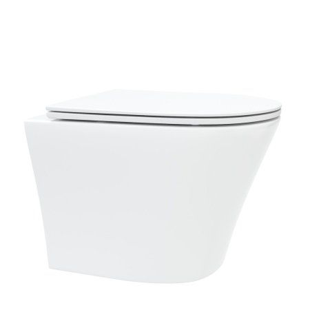 Унитаз подвесной Teymi Ellie безободковый, сиденье микролифт T40802