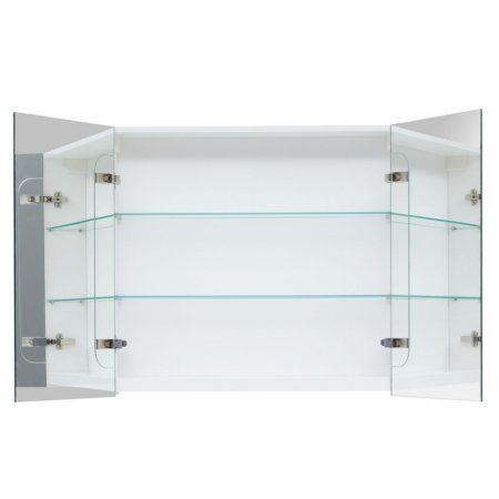 Шкаф-зеркало Dreja Premium 80 белый глянец