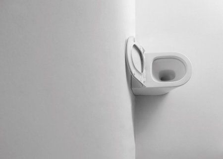 Унитаз приставной CeramaLux 3178, Бело-Глянцевый