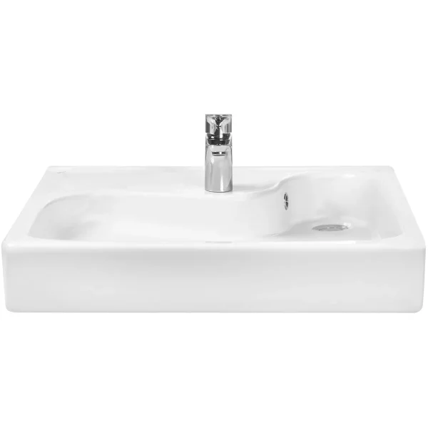 Раковина Santek Клио 1WH501785 63x61 см, над стиральной машиной, с кронштейнами и сифоном, белый