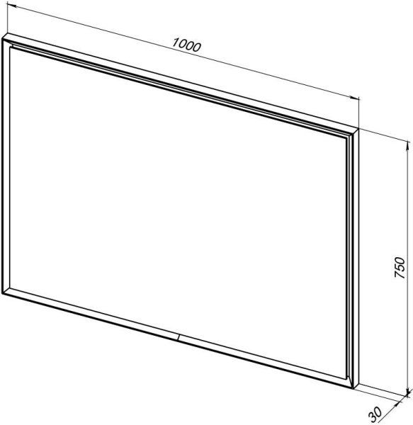 Зеркало Allen Brau Activity 100 1.340029.WM белый матовый