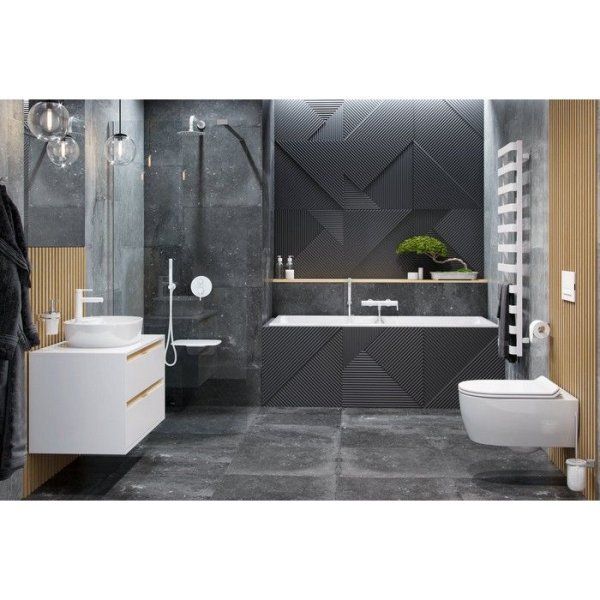 Смеситель для ванны Excellent Pi AREX.1205WH белый матовый