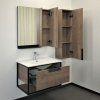 Тумба-умывальник COMFORTY Comforty Бонн-75 дуб темный с раковиной Comforty 75E
