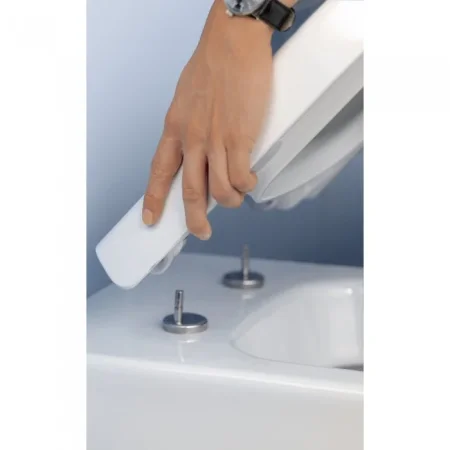 Крышка-сиденье для унитаза Villeroy & Boch Architectura 98M9C101 микролифт, альпийский белый