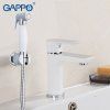 Смеситель для раковины с гигиеническим душем GAPPO G1048-1