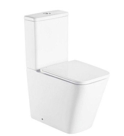 Унитаз напольный CeramaLux 2171, Бело-Глянцевый