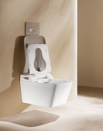 Умный подвесной унитаз AKB2130H с инсталляцией и сенсорной клавишей