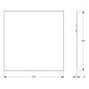 Зеркало Evoform Standard BY 0206 50x50