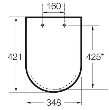Крышка-сиденье Roca Victoria ZRU8013920 с микролифтом