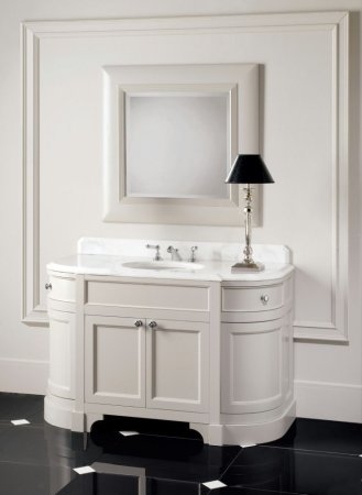 Тумба с раковиной Devon&Devon Season EFSEASONOFBI/LS-WHITE56/CR/3F белый