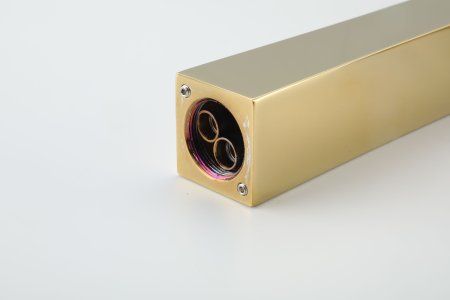 Смеситель для раковины высокий Gappo G1007-32, золото