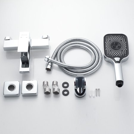 Смеситель для ванны однорычажный  Shevanik S9602, Хром