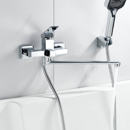 Смеситель для ванны Shevanik S9TI62ZA2, хром
