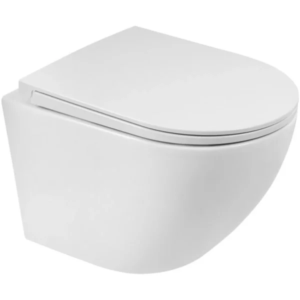 Унитаз подвесной BelBagno Sfera-R BB046CH-TOR безободковый, торнадо, белый