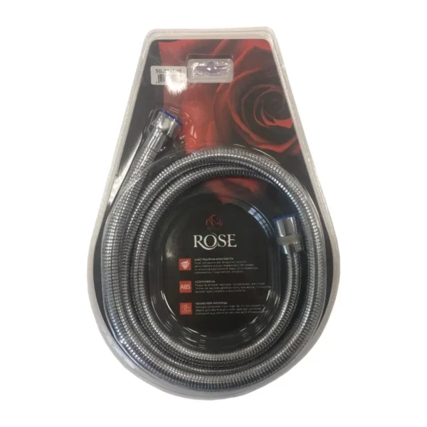 Душевой шланг Rose RE31-10 100 см, хром