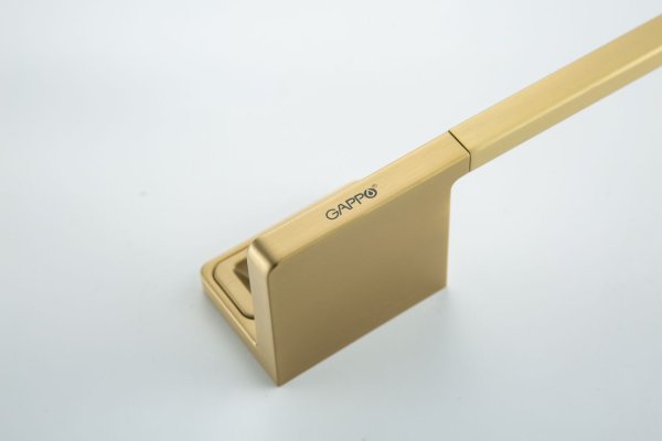 Держатель туалетной бумаги Gappo G3OS08LZ03IU-2ZQ3, сатин золотой