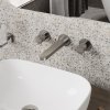 Встраиваемый смеситель для раковины WasserKRAFT Tauber 6400 6445 матовый хром