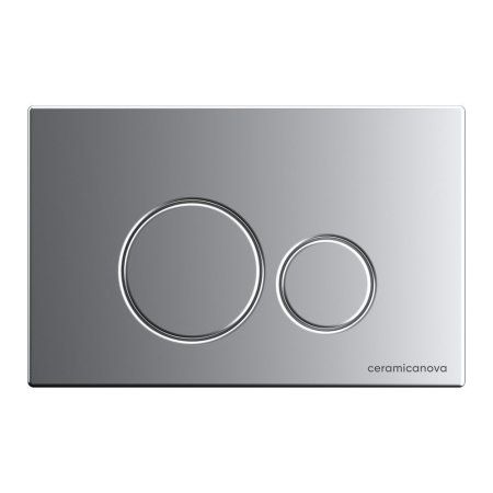 Инсталляция Ceramica Nova Envision/Round CN1001M с кнопкой смыва, хром