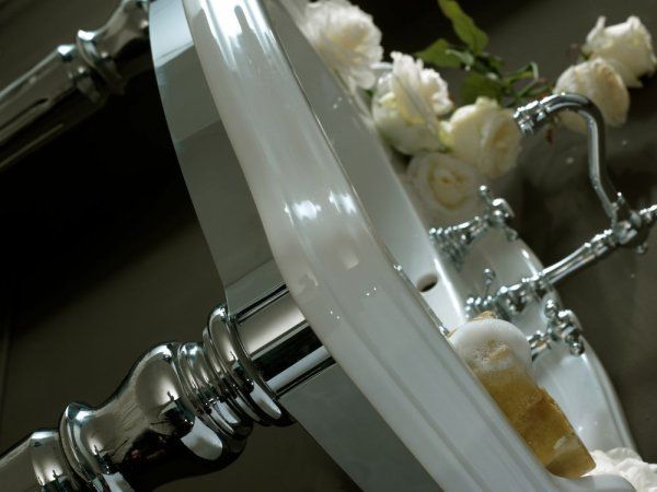 Консоль Tiffany World Bristol King TWKI3090.1сr под раковину, хром