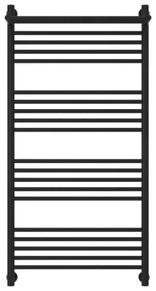 Полотенцесушитель водяной Сунержа Богема+ с 1 полкой 31-0223-1260 1200x600 черный матовый