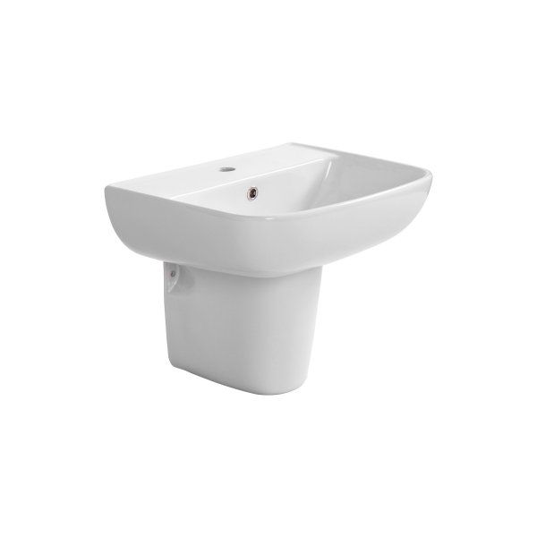 Полупьедестал для раковины AQ5431-00 300*240*340, белый