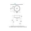 Раковина Globo Genesis GE048.BI*0 48*48 белый