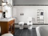 Унитаз приставной Villeroy & Boch Hommage 666310R1 белый альпин CeramicPlus