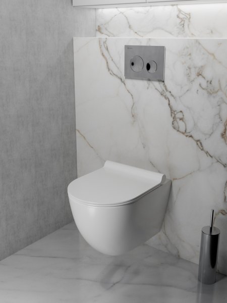 Клавиша смыва Knotlor BIS102C, хром