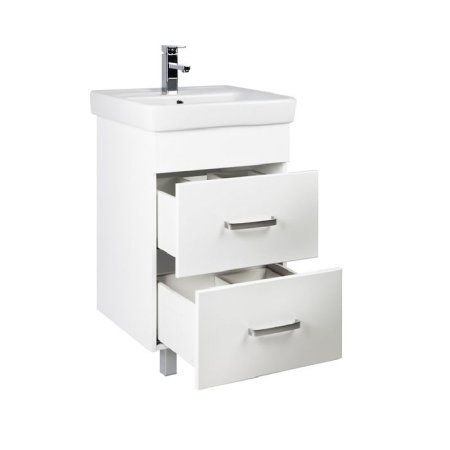 Тумба с раковиной IDDIS Custo CUJOS5WP5WFD0iRY95NMK белый