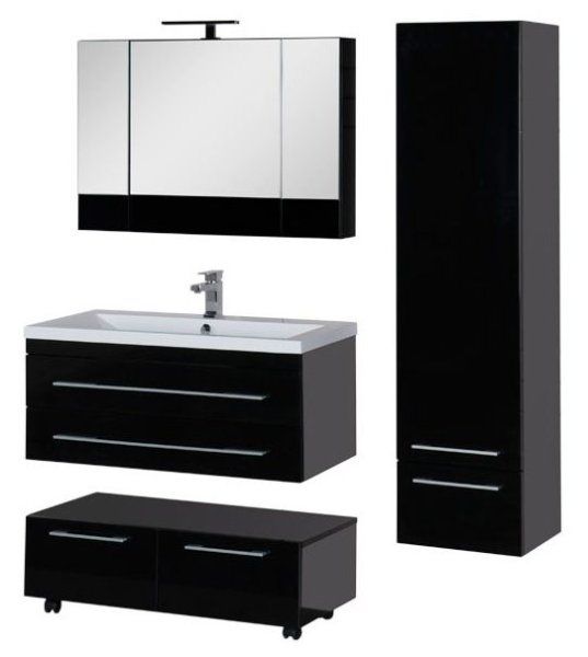 Тумба под раковину Aquanet Нота 00171495 100 черный