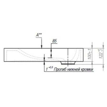 Умывальник Andrea Perla (600*550)