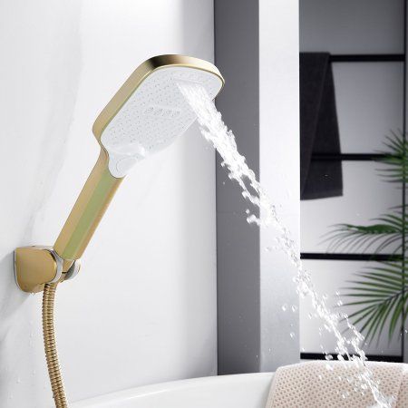 Смеситель для ванны однорычажный  Shevanik S4002G, Золотой сатин