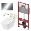 Комплект Tece TECEone K440921.WC2 инсталляция + клавиша + унитаз