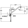 Смеситель Teka Mf2 81911312 хром
