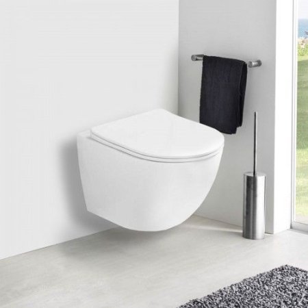 Унитаз Vincea Globo VVT1-14SMW (подвесной) белый матовый