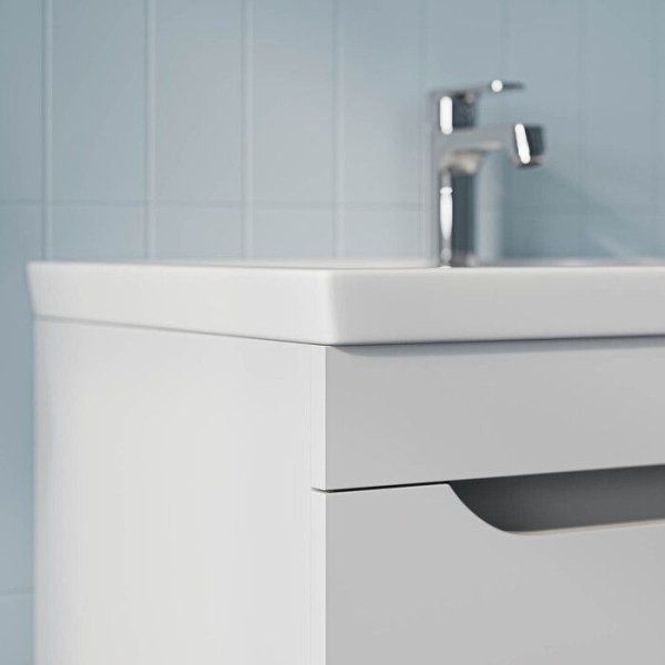Тумба с умывальником, напольная, 60 см, белый, Sky, IDDIS, SKY60WFi95K подходит умыв. 4076000i28