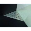Решетка AlcaPlast TRITON хром матовый