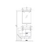 Зеркало Aquaton Рене 1A222302NR010 60