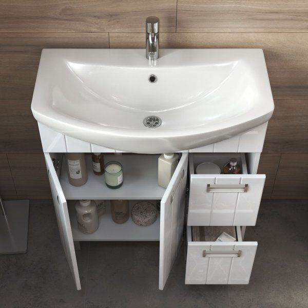 Тумба VIGO Diana под раковину Diana 800-2-2 (Балтика) (tn.DIA.BAL.80.2D.2Y)