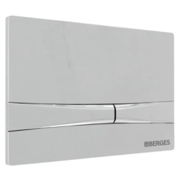 Кнопка смыва Berges Novum F3 040053 для инсталляции, хром