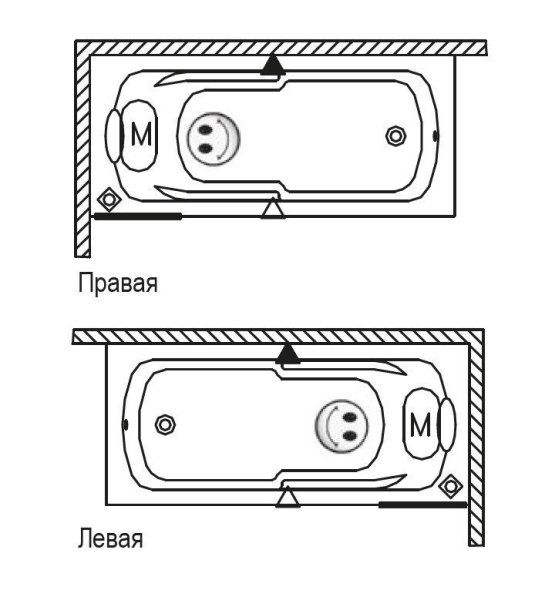 Ванна акриловая Riho Virgo BZ0700500000000 170x75