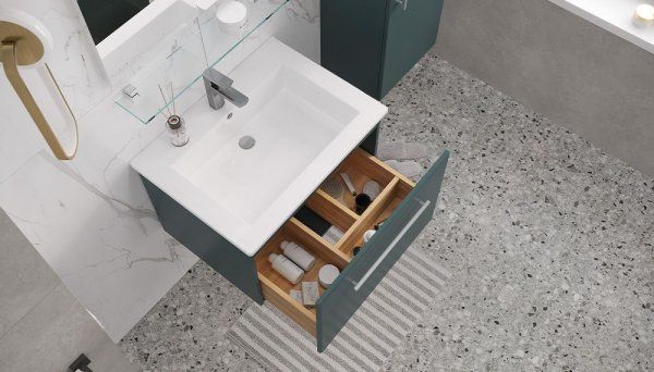 Тумба подвесная Velvex Posse 65, верде (tp.POS.OSK.65.1Y верде)