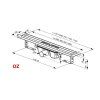 Душевой канал Ravak Runway OZ X01418 30