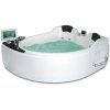 Акриловая ванна Gemy G9086 O R с гидромассажем