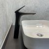 Смеситель Comforty для раковины, картридж 35 мм, черный матовый, FC074B-CMT